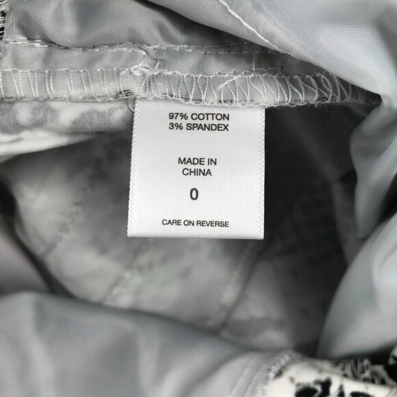 7TH AVE Design Studio NY&CO Womens Size 0 Snake Print Hi-Rise Ankle Pant NEW - Picture 8 of 16